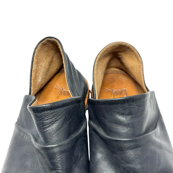 Beek Puffin Bootie Blue Saddle Leather Flats Womens Shoes Slip On Comfort Size 7 - Picture 9 of 10